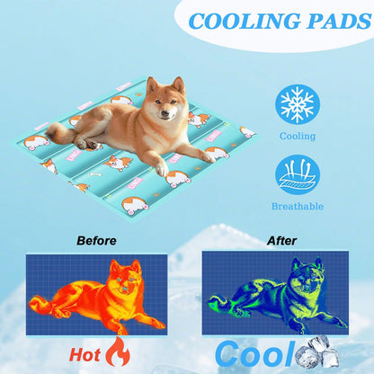 Dog Cooling Mat, Cooling Mat for Dogs & Cat, Provides Instant Relief for Small, Medium, Large Dogs
