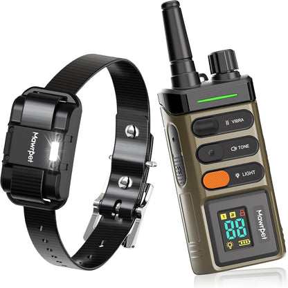 Dog Training Collar with Remote-5200FT, Dog Shock Collar with IPX7 Waterproof, Shock, Vibration