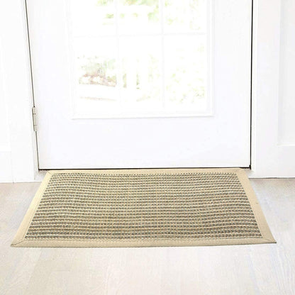 FUKUMARU Cat Scratcher Mat, 23.6 X 15.7 Inch Natural Sisal Cat Scratch Mats, Horizontal Cat Floor