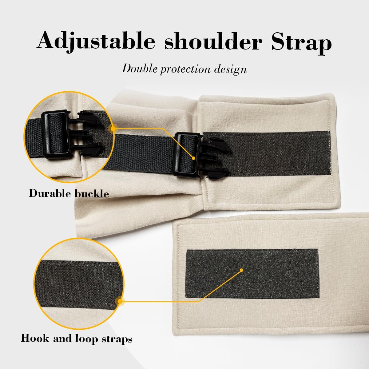 Dog & Cat Carrier Sling, Adjustable Soft Padded Shoulder Puppy Carrier, Hands-Free Dog Carrier Bag