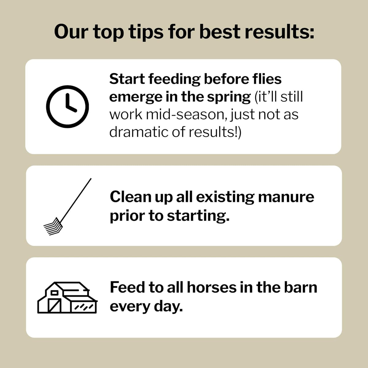 Formula 707 MultiFly Feed-Thru Fly Control Pellets for Horses - Palatable & Safe Fly Population