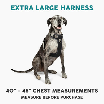 Embark Adventure Dog Harness, Reflective Trim XL Harness for Extra Large Dogs No Pull - Military