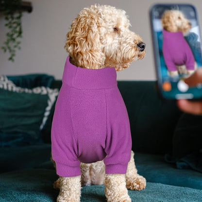 3 Pack Dog Sweaters for Small Dogs, Fleece Dog Sweater Pet Clothes Turtleneck Soft Warm Sweatshirt