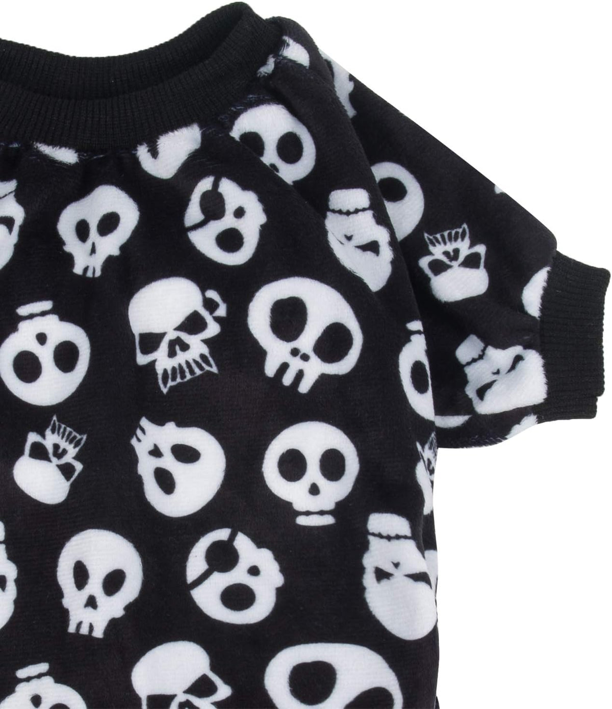 CuteBone Dog Halloween Pajamas Puppy Onesies Small Dogs Soft Pjs Coat Cat Apparel Comfy Pet