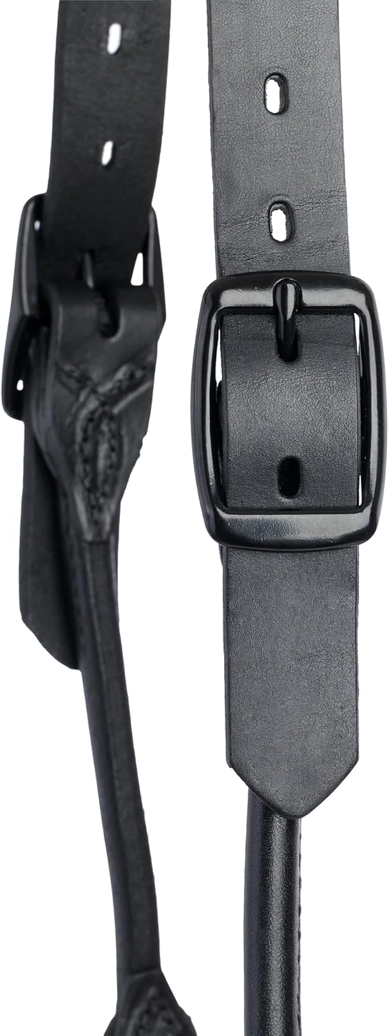Weaver Livestock Leather Magic Show Cattle Halter, Adjustable, Modern Style Cow Calf Halter