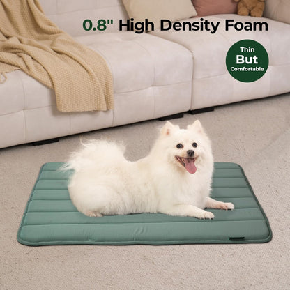 BALANCE Dog Crate Pad, Dog Foam Crate Mat Kennel Pad, Washable Water-Resistant Pet Bed Flat Dogs