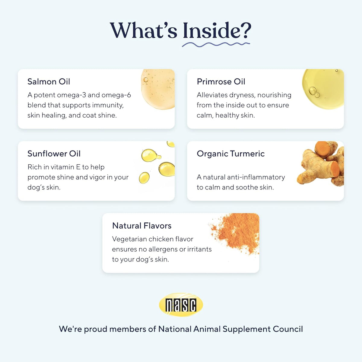 Pawfy Skin & Coat with Salmon Oil - Dog Allergy Relief Chews | Advanced Licking Paws Comfort | Dog