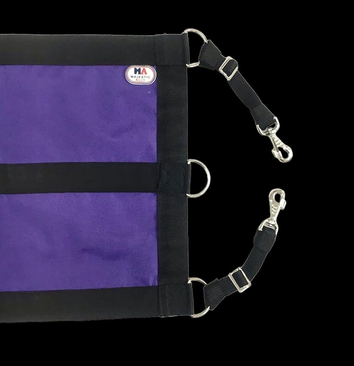 Majestic Ally 1200D 29"x19" Horse Stall Guard with Replaceable and Adjustable Length Straps and