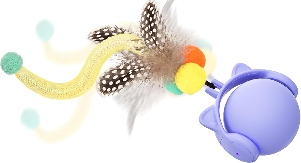 ORSDA Cat Toys for Indoor Cats, New Intelligent Voice Timing Touch Control Cats Ball, Simulate