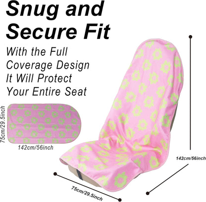 Car Seat Cover Protector Front Seats,for Gym Workout,Running,Swimming,Beach and Hiking,Waterproof