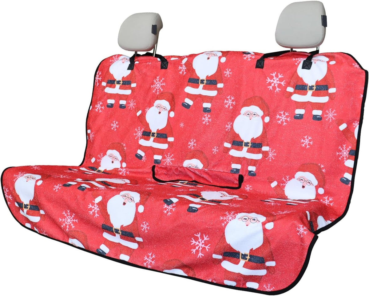 Back Seat Cover for Car Trucks Van SUV,Waterproof Rear Bench Towel Seat Covers for Dogs and
