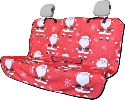 Back Seat Cover for Car Trucks Van SUV,Waterproof Rear Bench Towel Seat Covers for Dogs and
