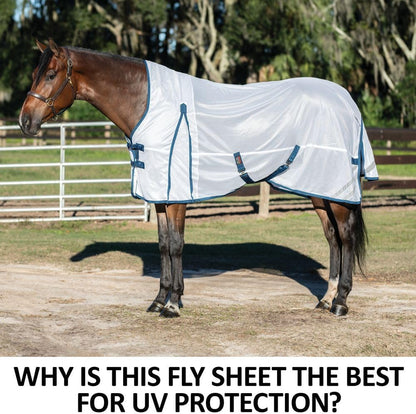 Schneiders Soft Interlock Mesh II Horse Fly Sheets | Superior UV & Insect Protection | Versatile