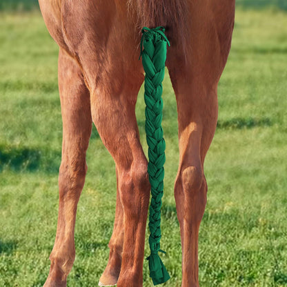 Harrison Howard 3 Tube Stretchy Fabrics Adjustable Closure Lightweight Horse Tail Bag for Horses
