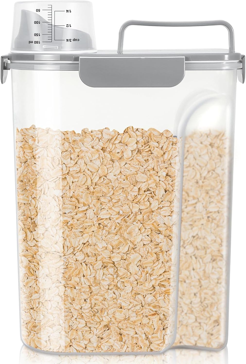TBMax Rice Container 10 Lbs, Cereal Container Oatmeal Storage, Airtight Food Dispenser with