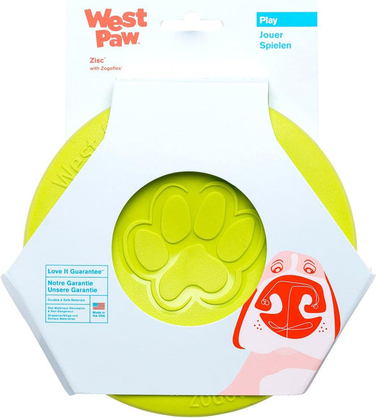 WEST PAW Zogoflex Zisc Dog Flying Disc, High Flying Aerodynamic Disc for Dogs Puppy – Lightweight
