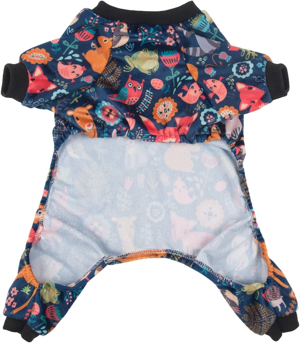 CuteBone Small Dogs Outfit Soft Puppy Onesies Pjs Dog Pajamas Pet Coat Cat Apparel Comfy Doggie