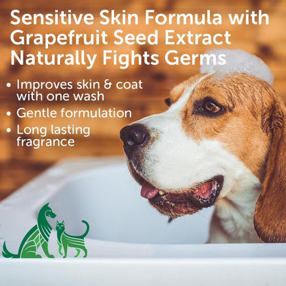 Nootie - Pet Shampoo for Sensitive Skin - Revitalizes Dry Skin & Coat - Natural Ingredients