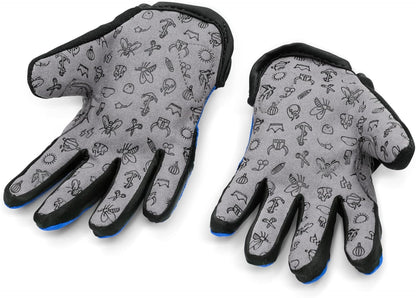 woom TENS Bike Gloves, Child’s & Youth Bicycle Full Finger Protection with Grip for Road Cycling &