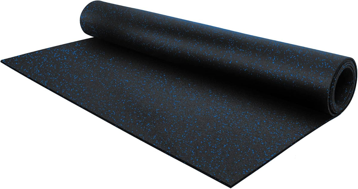 Flooring Inc's 1/4" Thick Tough Rubber Flooring Roll | Flexible Recycled Rubber Floor Mats for Home