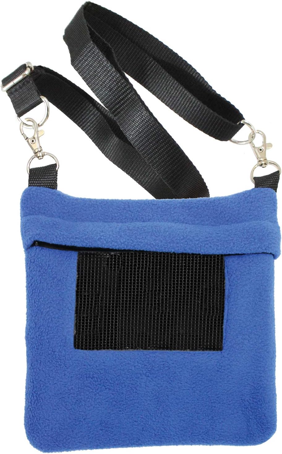 Exotic Nutrition Economy Carry Bonding Pouch (Blue) - for Sugar Gliders, Squirrels, Marmosets