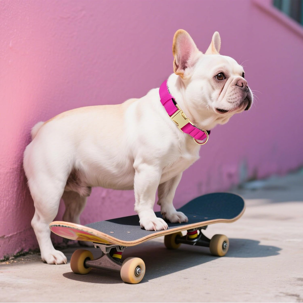 Didog Soft Padded Dog Collars for Small Dogs, Colorful and Durable Dog Collar with Quick Release