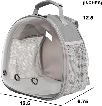 Bearded Dragon Travel Backpack with Harness and Leash Set,Lizard Backpack Travel Carrier,Space