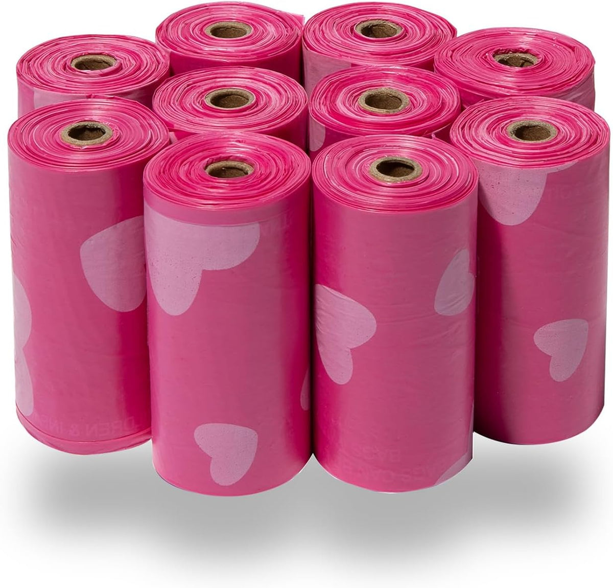 Best Pet Supplies Dog Poop Bags (4 x 150 Bags) for Waste Refuse Cleanup, Doggy Roll Replacements