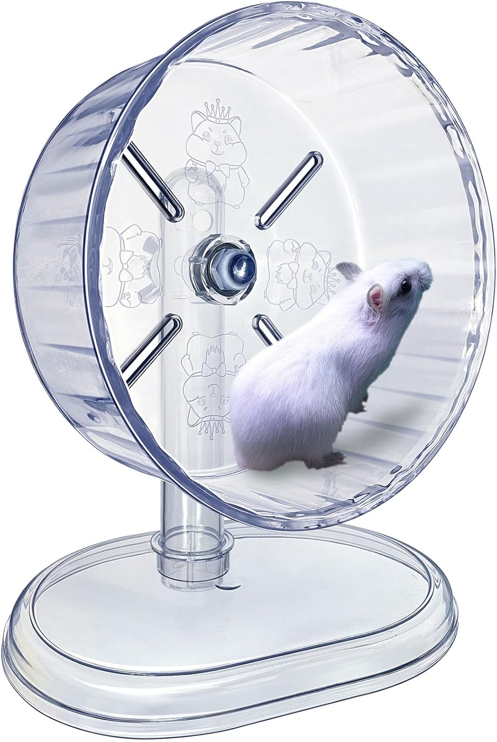 Silent Hamster Wheel, Super-Silent Hamster Exercise Wheels Accessories, Quiet Running Wheels