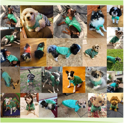 Jecikelon Dog Clothes Dogs Sweater Soft Puppies Clothing Winter Puppy Sweaters Warm Outfit for Dogs