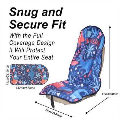 Car Seat Cover Protector Front Seats,for Gym Workout,Running,Swimming,Beach and Hiking,Waterproof