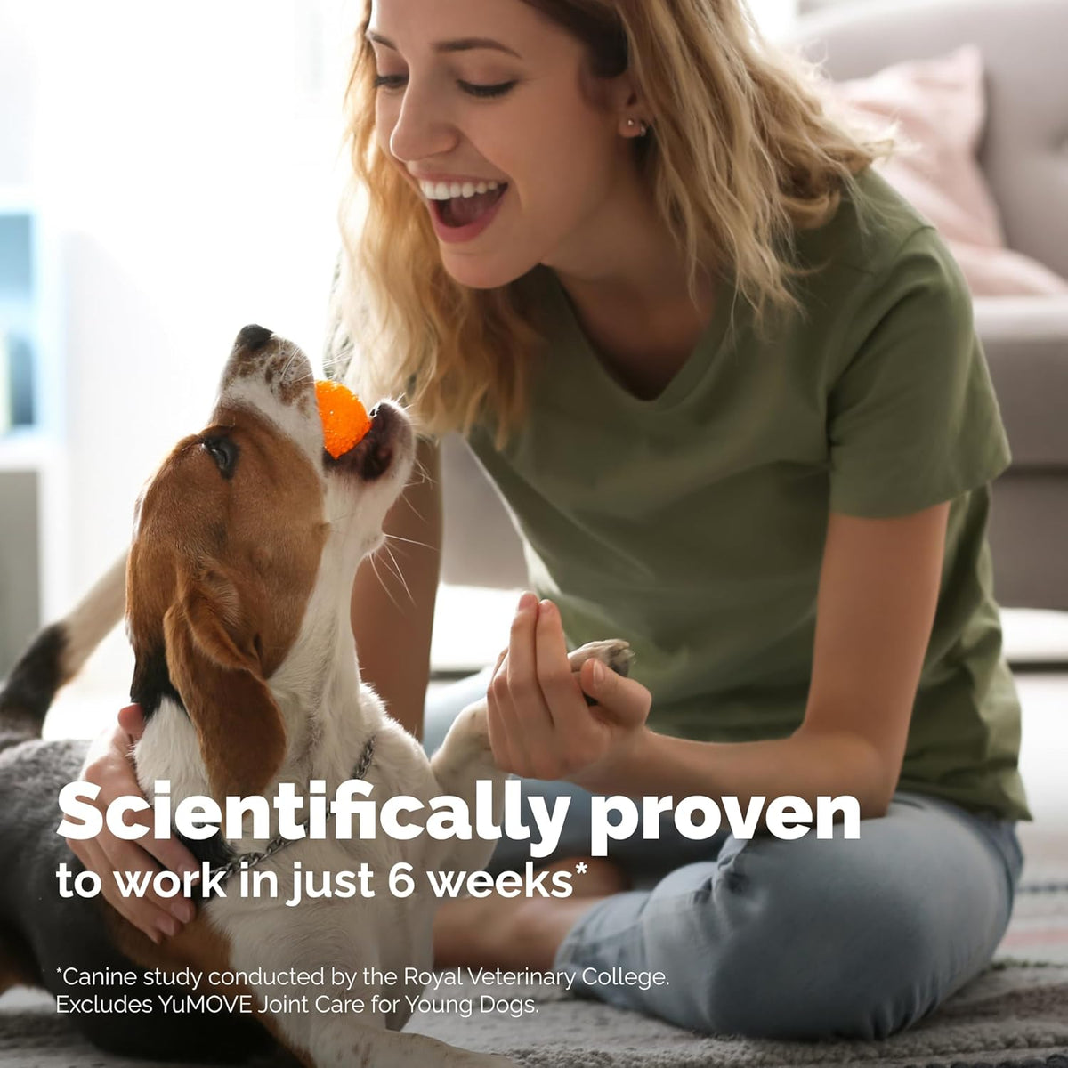 Yumove Hip & Joint Supplement for Dogs - with Glucosamine Chondroitin, Omega 3, Hyaluronic Acid