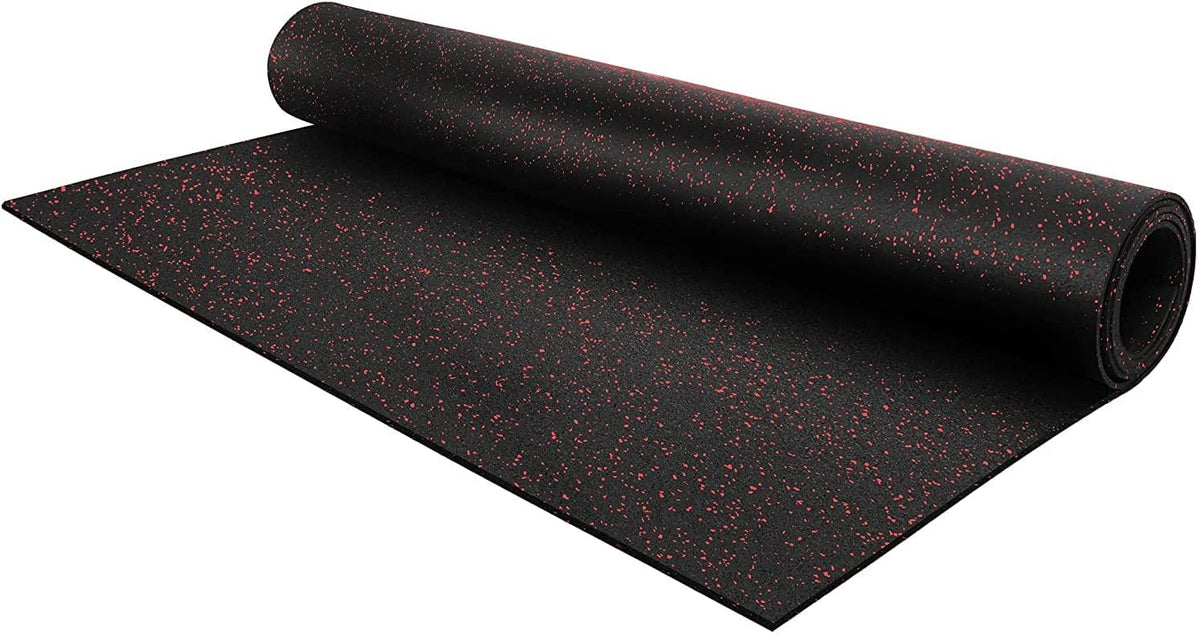 Flooring Inc's 1/4" Thick Tough Rubber Flooring Roll | Flexible Recycled Rubber Floor Mats for Home