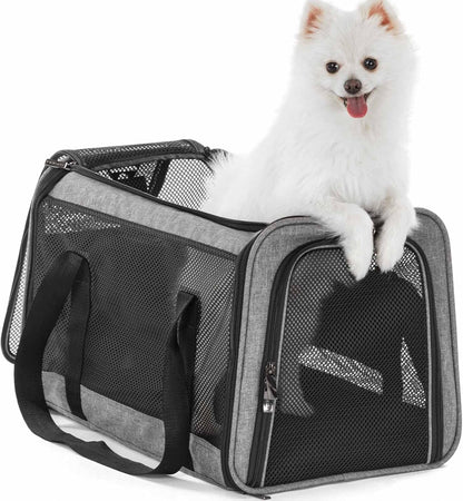 Petsfit Cat Carrier Small Dog Carrier, Lightweight Portable Soft Pet Carrier for Large and Medium