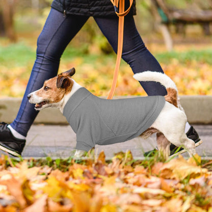 3 Pack Dog Sweaters for Medium Dogs, Fleece Dog Sweater Turtleneck Soft Warm Pet Sweatshirt Clothes