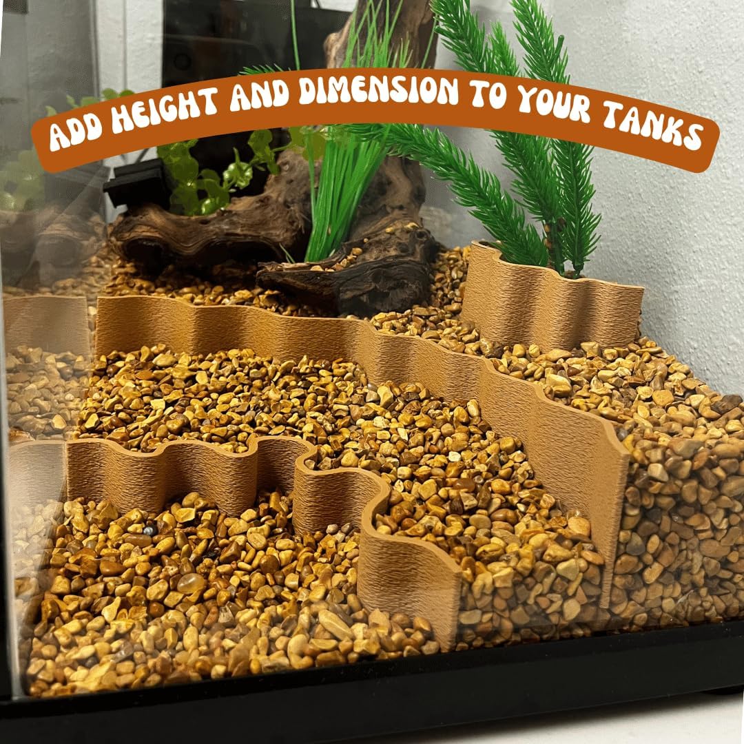 REEFSHAPE Aquarium or Terrarium Substrate Cliffs Combo Pack | Separate Substrate Layers in