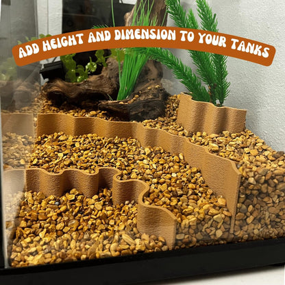 REEFSHAPE Aquarium or Terrarium Substrate Cliffs Combo Pack | Separate Substrate Layers in