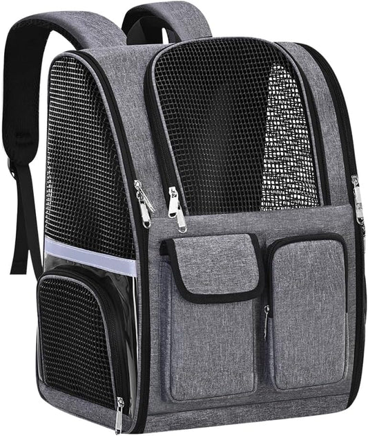 Pet Backpack, Airline Approved Dog Backpack, Cat Bag for Travel Hiking Bike Riding Walking Outdoor