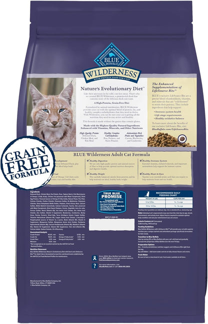 Blue Buffalo Wilderness Nature's Evolutionary Diet High-Protein, Grain-Free Natural Dry Food for