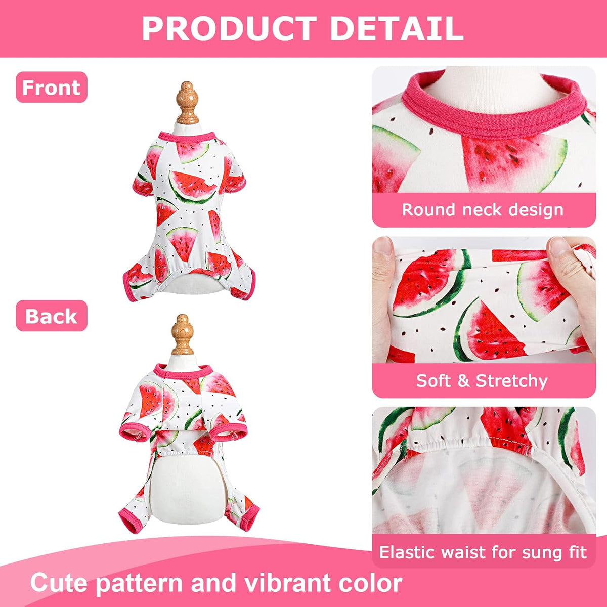 Dog Pajamas Psj for Small Dogs Clothes Puppy Onesies Outfits for Doggie Summer Fall Shirts Sleeper