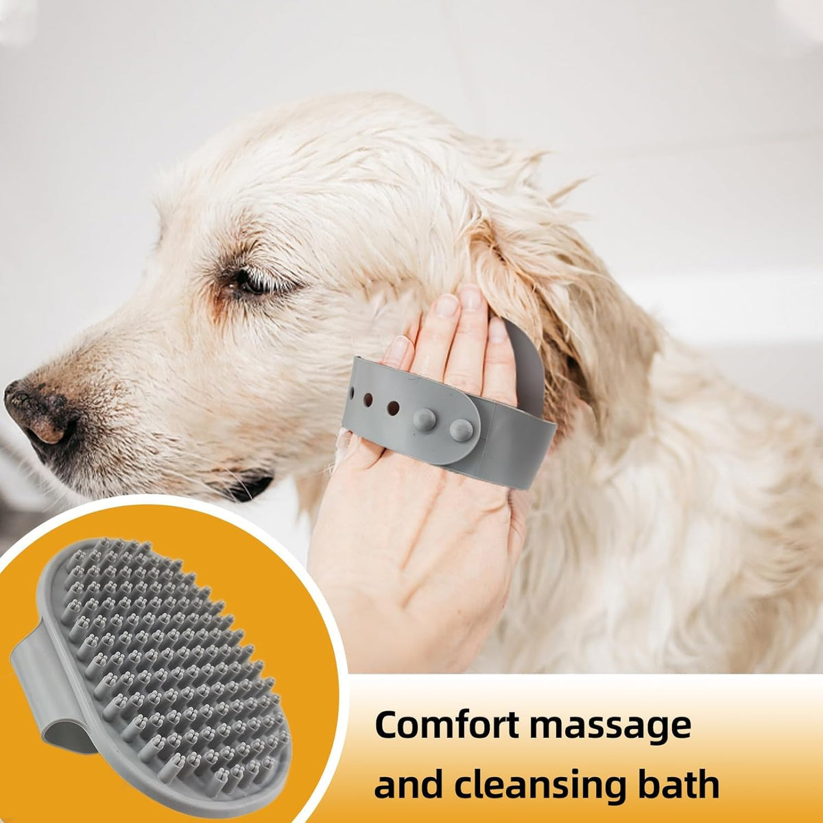 Dog Brush for Shedding,6 PCS in One Pet Slicker Hair Brush Kit Organizer Bag - Dog Cat Grooming