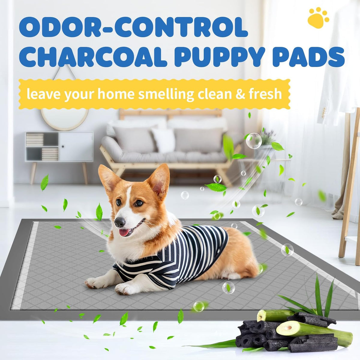 100-Pack X-Large Puppy Pads - 34'' x 28'' Pee Pads for Dogs Potty Training with Leak-Proof