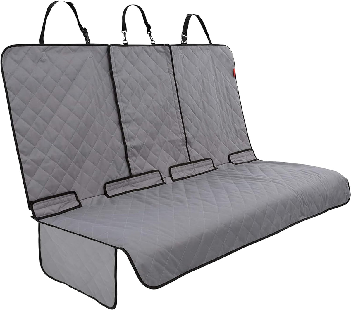 Lusso Gear Dog Car Seat Cover for Back Seat - 100% Waterproof - Full Protection from Mud