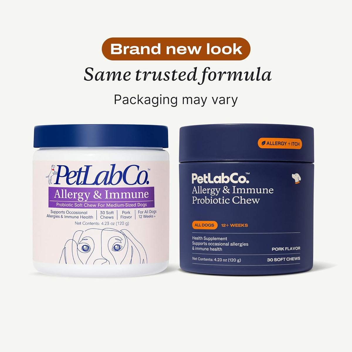 PetLab Co. Allergy & Immune Probiotics for Dogs, Support Seasonal Allergies, Gut & Digestive Health