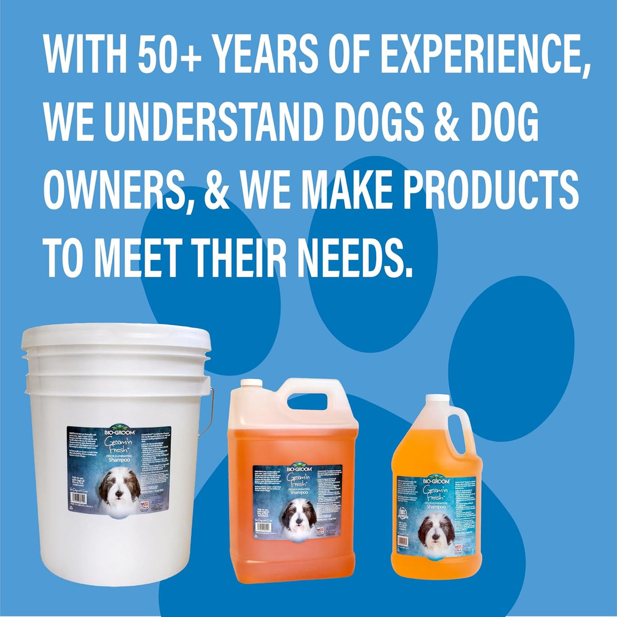 Bio-Groom Groom'n Fresh Dog Shampoo – Odor Eliminating, Dog Bathing Supplies, Puppy Wash, Cat & Dog