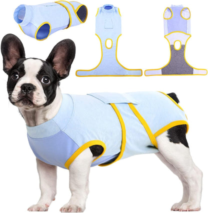 Kuoser Recovery Suit for Dogs Cats After Surgery, Professional Pet Recovery Shirt Dog Abdominal