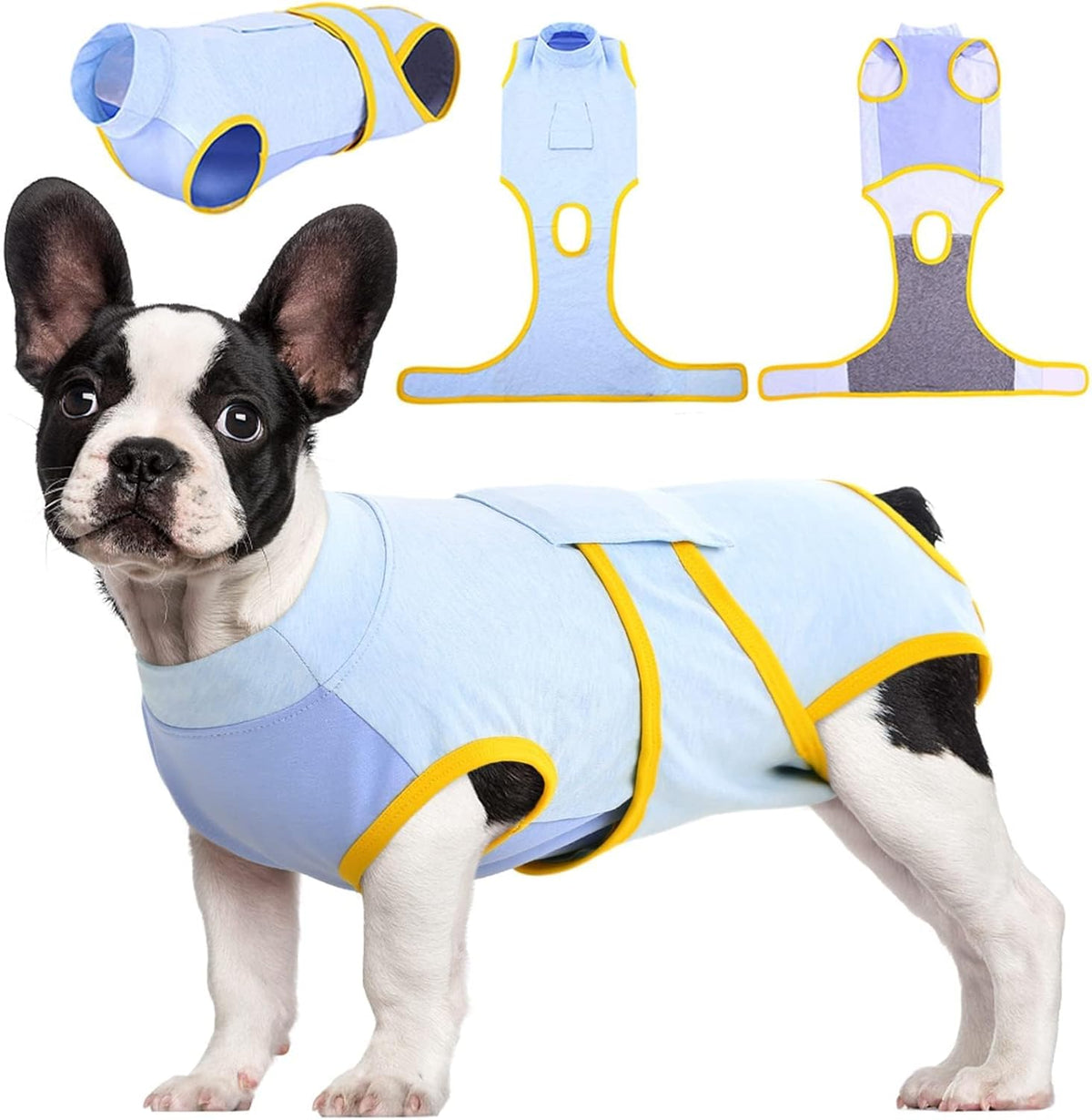 Kuoser Recovery Suit for Dogs Cats After Surgery, Professional Pet Recovery Shirt Dog Abdominal