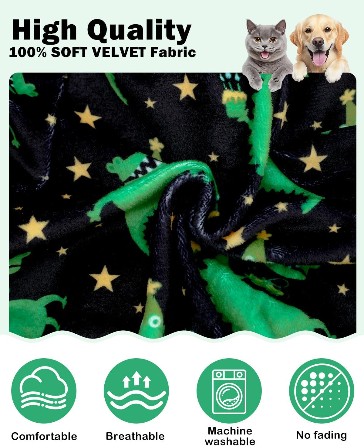 CuteBone Dinosaur Costume Dog Pajamas, Stretchy Spandex Crystal Velvet Sleepwear Coat for Small