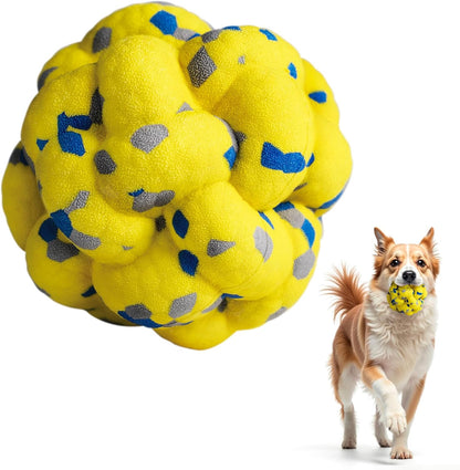 Upgrade Dog Balls Interactive Toys for Aggressive Chewers, Indestructible Tennis Durable Bouncy for