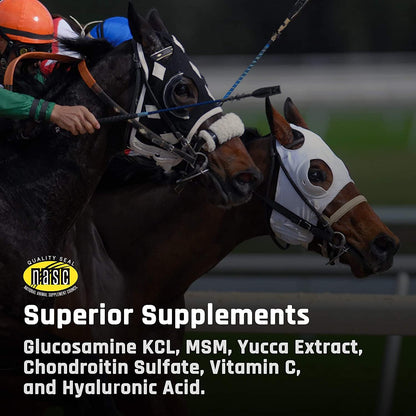 Majesty's Flex HA Wafers - Superior Performance Horse/Equine Joint Support Supplement - HA, Vitamin